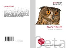 Обложка Tawny Fish-owl