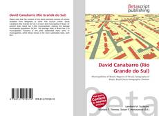 David Canabarro (Rio Grande do Sul) kitap kapağı