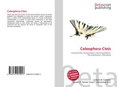 Portada del libro de Coleophora Cteis