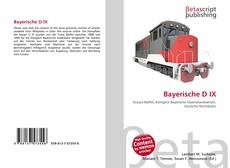 Borítókép a  Bayerische D IX - hoz