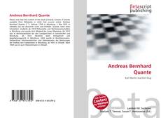 Bookcover of Andreas Bernhard Quante