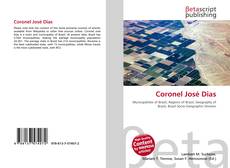 Portada del libro de Coronel José Dias