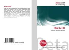 Capa do livro de Rod Levitt 