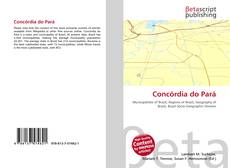 Capa do livro de Concórdia do Pará 