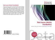 Capa do livro de Rod Jones (Welsh Footballer) 