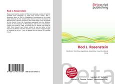 Capa do livro de Rod J. Rosenstein 