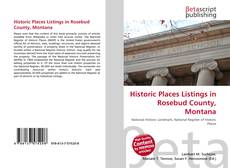 Capa do livro de Historic Places Listings in Rosebud County, Montana 