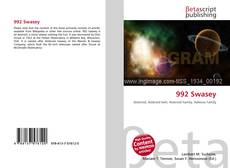 Capa do livro de 992 Swasey 