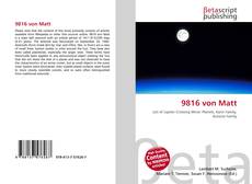 Buchcover von 9816 von Matt
