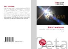 Portada del libro de 9403 Sanduleak