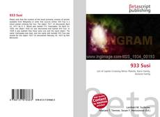 Portada del libro de 933 Susi