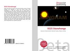 Portada del libro de 9325 Stonehenge
