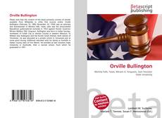 Обложка Orville Bullington