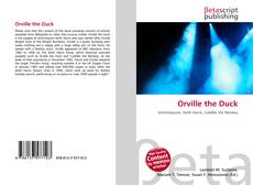Portada del libro de Orville the Duck