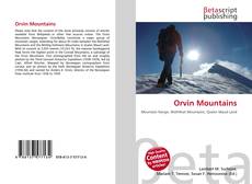 Portada del libro de Orvin Mountains