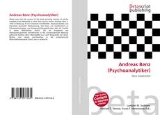 Buchcover von Andreas Benz (Psychoanalytiker)