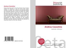 Portada del libro de Andrea Cozzolino