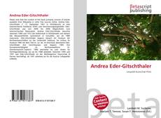 Buchcover von Andrea Eder-Gitschthaler