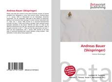Buchcover von Andreas Bauer (Skispringer)