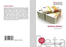 Portada del libro de Andreas Balzar