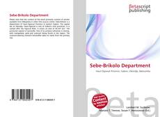 Copertina di Sebe-Brikolo Department