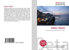 Copertina di Sebec, Maine