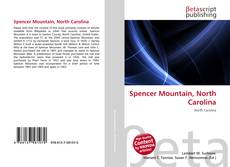 Portada del libro de Spencer Mountain, North Carolina