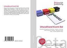 Portada del libro de Uttarakhand Kranti Dal