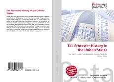 Portada del libro de Tax Protester History in the United States