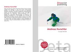 Portada del libro de Andreas Hurschler