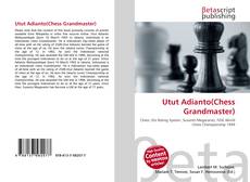 Copertina di Utut Adianto(Chess Grandmaster)