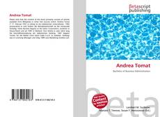 Portada del libro de Andrea Tomat