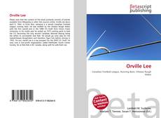 Portada del libro de Orville Lee