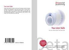 Portada del libro de Tax Lien Sale