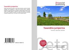 Copertina di Taxandria juniperina