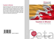 Couverture de Taxation in Bhutan