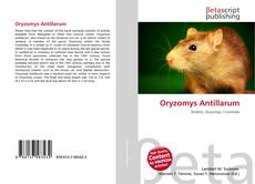 Copertina di Oryzomys Antillarum