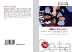 Portada del libro de Uttara University
