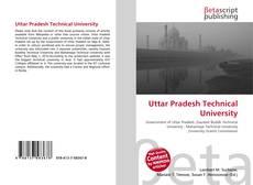 Uttar Pradesh Technical University的封面