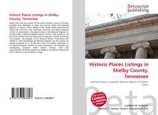 Portada del libro de Historic Places Listings in Shelby County, Tennessee