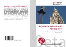 Portada del libro de Bayerische Heimat- und Königspartei