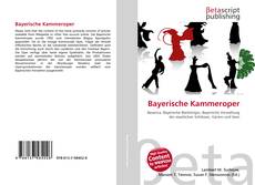 Capa do livro de Bayerische Kammeroper 