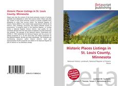 Historic Places Listings in St. Louis County, Minnesota kitap kapağı