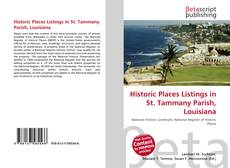 Portada del libro de Historic Places Listings in St. Tammany Parish, Louisiana