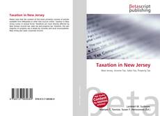 Taxation in New Jersey的封面