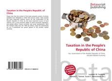 Capa do livro de Taxation in the People's Republic of China 