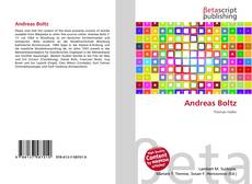 Обложка Andreas Boltz