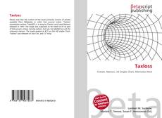 Portada del libro de Taxloss