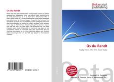 Обложка Os du Randt