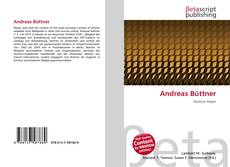 Capa do livro de Andreas Büttner 